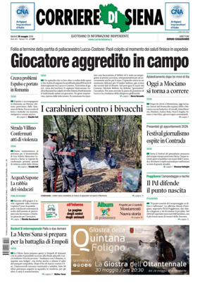 Cover of Corriere di Siena