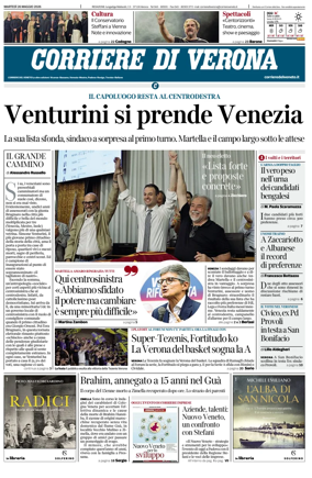 Cover of Corriere di Verona