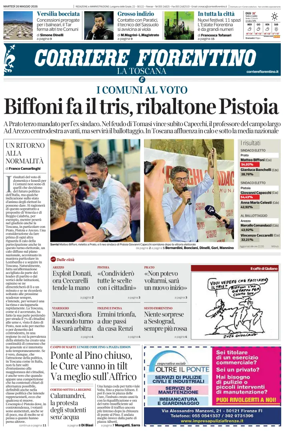 Cover of Corriere Fiorentino