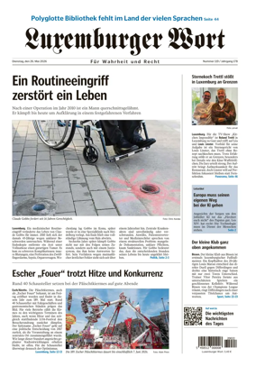 Cover of Luxemburger Wort