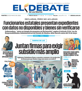 Cover of El Debate de Los Mochis