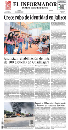 Cover of El Informador