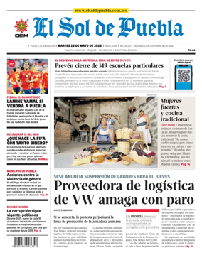 Cover of El Sol de Puebla