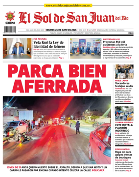 Cover of El Sol de San Juan del Rio