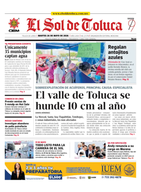 Cover of El Sol de Toluca