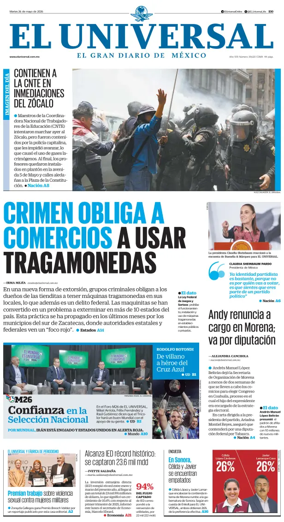 Cover of El Universal