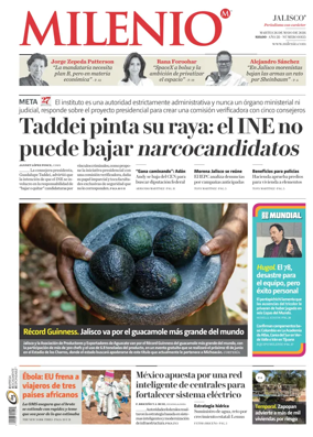 Cover of Milenio Jalisco
