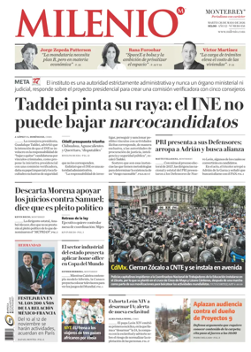Cover of Milenio Monterrey
