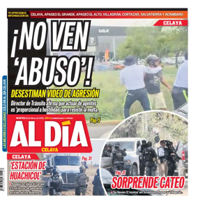 Cover of Periodico Al Dia (Celaya)