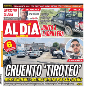 Cover of Periodico Al Dia (Salamanca)