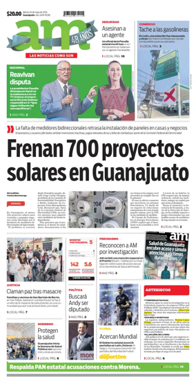 Cover of Periodico AM (Leon)