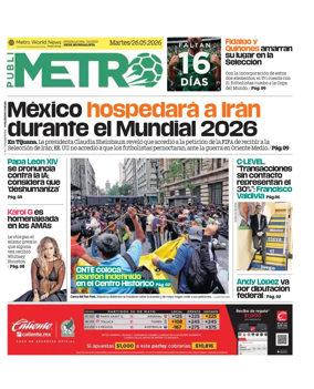 Cover of Publimetro Guadalajara