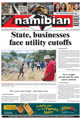 Cover of The Namibian