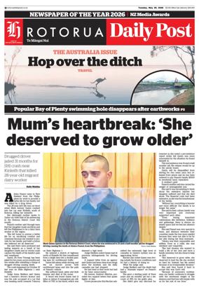 Cover of Rotorua Daily Post