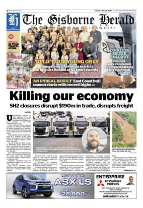 Cover of The Gisborne Herald