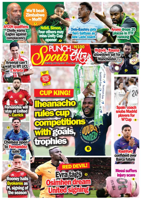 Cover of Punch Sports Extra