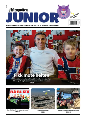 Cover of Aftenposten Junior