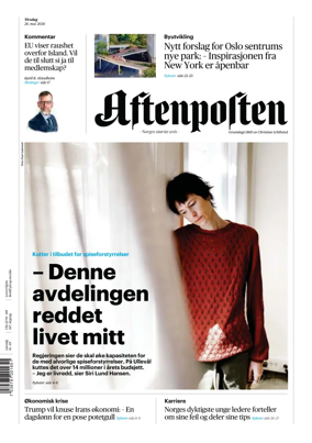 Cover of Aftenposten
