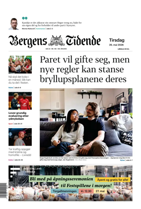Cover of Bergens Tidende