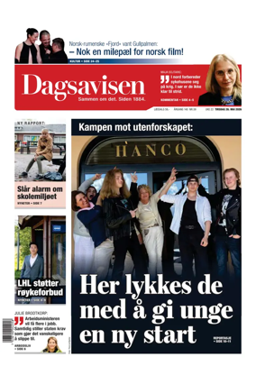 Cover of Dagsavisen