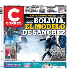Cover of Diario Correo