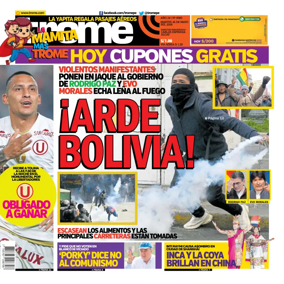Cover of Diario Trome