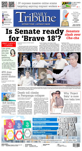 Cover of Daily Tribune (Philippines)
