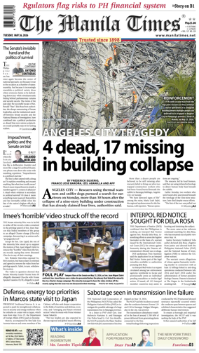 Cover of The Manila Times