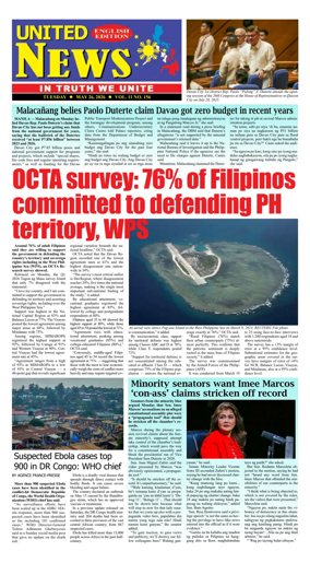 Cover of United News - English Edition