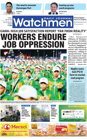 Cover of Watchmen Daily Journal
