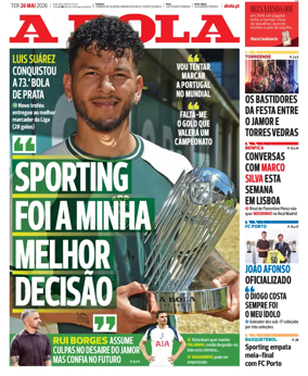 Cover of A BOLA (Portuguese)