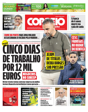 Cover of Correio da Manha