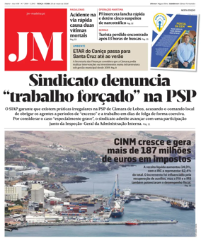 Cover of Jornal Madeira