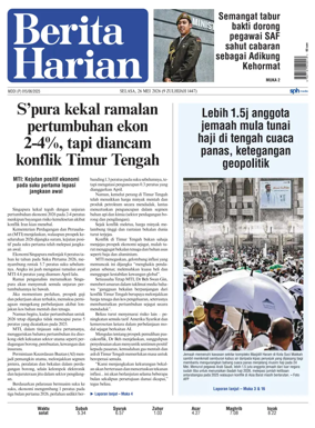 Cover of Berita Harian