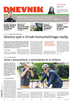Cover of Dnevnik (Slovenija)