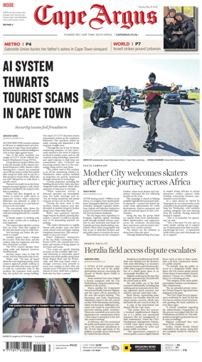 Cover of Cape Argus