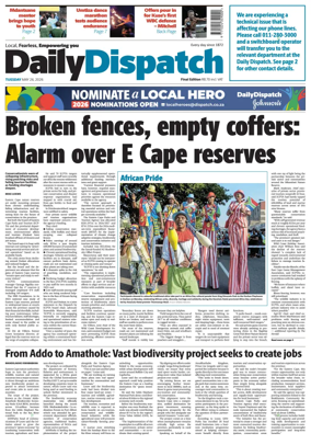 Cover of Daily Dispatch