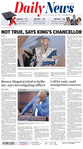 Cover of Daily News