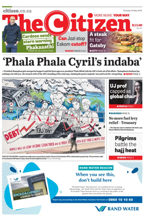 Cover of The Citizen (KZN)