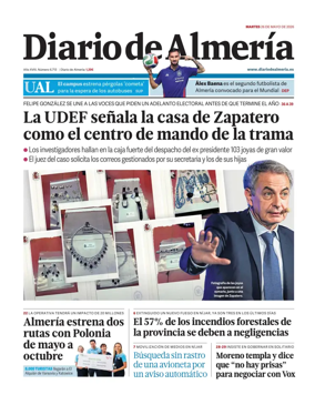 Cover of Diario de Almeria