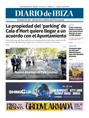 Cover of Diario de Ibiza