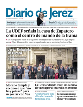 Cover of Diario de Jerez