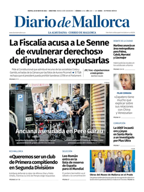 Cover of Diario de Mallorca