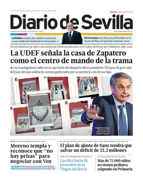 Cover of Diario de Sevilla