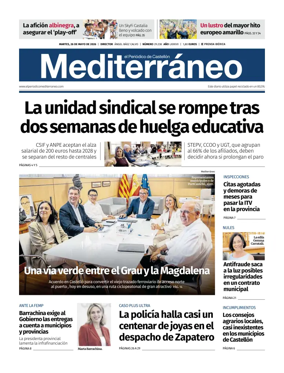 Cover of El Periodico Mediterraneo