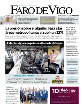 Cover of Faro de Vigo