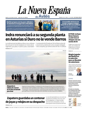 Cover of La Nueva Espana (Aviles)