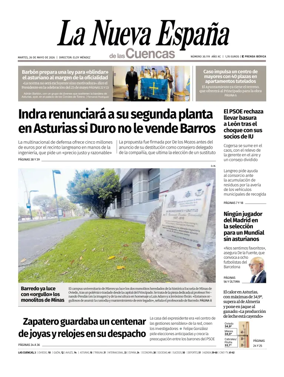 Cover of La Nueva Espana (Cuencas)