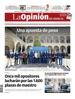 Cover of La Opinion de Murcia
