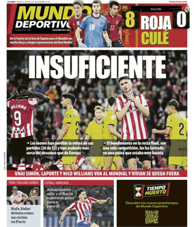 Cover of Mundo Deportivo (Bizkaia-Araba)